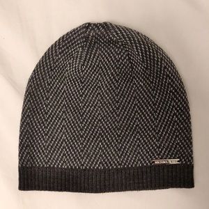 Grey & Silver Michael Kors Beanie Hat